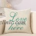 Cotton Linen Square Home Decorative Throw Pillow Case Sofa Waist Cushion Cover   323386998896