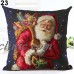 Christmas Pillow Cover CaseXmas Santa Sofa Car Throw Cushion  Gifts Exquisite   162640605295