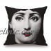 Cotton Linen  Vintage Piero Fornasetti Face Pillow Case Waist Cushion cover New   322506785680