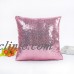 Mermaid Pillow Sequin Cover Glitter Sofa Cushion Case Pillowcase Decor 40*40cm   163201873728