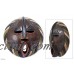 Harvest Authentic Hand Carved Ewe Tribe African Wood Mask Novica Ghana   312179935131