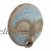 NEW LOVE Hand Carved Wood & Metal African MASK New NOVICA Ghana   362390745587