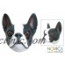 BOSTON TERRIER Hand-crafted Signed SCULPTURE MASK Bali   382517939694
