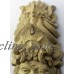 GODDESS OF HAPPINESS + LIGHT, STONE GARDEN & HOME HANGING SCULPTED MASK   262445966369