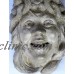 GODDESS OF HAPPINESS + LIGHT, STONE GARDEN & HOME HANGING SCULPTED MASK   262445966369
