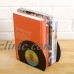 Retro Vinyl Black Bookends - Set of 2 Small Retro Bookends 5060096194033  371963627048