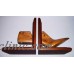 Unique Vintage Hand Made Wooden "SHOE LAST FORM" BOOKENDS (T.W.GARDINER ~ 9AAA)   273363081837