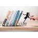 ARTORI Design Book & Hero Supergal Bookend Book End Stopper Holder Black Metal   272569692132