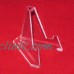 Lot of 12 *Small Plus* Clear Acrylic Display Stand Easels   331927332495