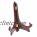 4-14'' Folding Wooden Plate Display Stand Easel Holder Photo Pedestal Easels   392061730778