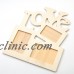 Practical DIY Wedding Hollow Love Wooden Photo Picture Frame Rahmen Home Decor 6942096060480  311999617544