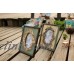 2 PCS Set Retro Shabby Beige Green Wood Home Photo Frame Picture Frame 6'' x 4''   113200347803