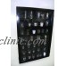 Shot Glass Display Case Black,Cherry, Walnut, or Gold   230950710919