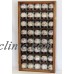 40 Acrylic Cubes Baseball Ball Cabinet Wall Display Case 98% UV Lockable    302333858057