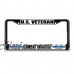 U.S. VETERAN COMBAT INFANTRY MILITARY Metal License Plate Frame Tag Border   381700869952
