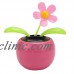1 Pc Solar Powered Dancing Flip Flap Flower Pot Style Toy Home Car Decor   173242572196