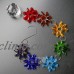 Chakra Crystal Suncatcher Handmade Prisms Pendant Wedding Decor Healing Gift   382183116513