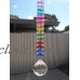 1 x suncatcher crystal ball glass beads rainbow dreamcatcher chakra prism mobile   182347877875