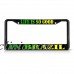 LIFE IS SO GOOD IN BRAZIL BRAZIL Metal License Plate Frame Tag Border Two Holes   322592928396