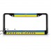 UKRAINE WITH SEAL FLAG Metal License Plate Frame Tag Border Two Holes   322191202528