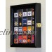 20 Zippo Lighter Display Case Cabinet Holder Wall Rack Box 98% UV - Lockable   232354701929