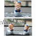 Piglet Reading on Toilet Bowl Pig Solar Toy Car Dashboard Decor Ornament Gift US   142826530897