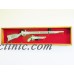 Long Rifle Musket Gun Shotgun Pistol Cabinet Display Case Wall Mount Rack Holder   371967600836