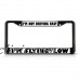 I'M NOT DRIVING FAST FLYING' LOW Metal License Plate Frame Tag Border Two Holes   381700705056