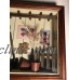 CONCEPTS IN HOME DESIGN WOOD SHADOW BOX OF GARDEN SHED SCENE 12” X 13.5”   202388461178