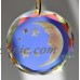 Etched Moon and Star 35mm AB Crystal Prism Faceted SunCatcher 1-3/8" Pendant   202379245328