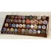 40 Challenge Coin Coins 4 Row Casino Chip Display Case Holder Rack Case Stand   302333858060
