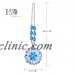 Blue Hanging Suncatcher Glass Crystal Prism Fengshui Pendant Wedding Decor Gifts 602716344920  152977986734