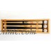 3 Baseball & Bat Display Case Cabinet Wall Rack Holder MLB Memorabilia - 98% UV   302333857612