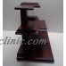Vintage Cherry Color Wooden Heavy Collectible Knick Knack Table Top Shelf JAPAN   153138690680