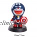 New Solar Power Shake head toys Doraemon cos Captain America Thor Luffy model   123181747155