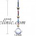 Set 5 Maker Hanging Suncatcher Crystal Ball Prism Feng Shui Drops Pendant 30mm   371965387948