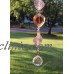Healing Heart Crystal Suncatcher W/Swarovski Elements Champagne Lead Ball USA   161646032283