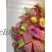 LAST ONE! Easter Bunny Wreath Deco Mesh Genuine Plush Peeps Peep Yellow Pink   292626126212