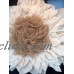 Creme Muslin Wreath Flower Door Wreath Maroon Fabric Burlap Large-22 inches   173421449716