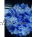Winter Wreath Deco Mesh Door Wreath Snowflake Blue White and Silver   142901999852