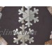 Burlap Snowflake Ribbon Wreath   222017666645