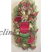 Welcome Mason Jar Watermelon Summer Deco Mesh Swag Wreath - Handmade   153105051790