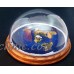 FLAT EARTH MODEL AZIMUTHAL EQUIDISTANT PROJECTION MAP ASH WOOD BASE HAND MADE    323211894158