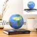 C Shape Magnetic Levitation Floating World Map Globe Rotating with LED Light   112769394112