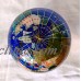 Unique Art 4.3" (110 mm) Dia Gemstone Globe Paperweight Paperweight (Blue Pearl)   122818748976