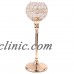 Crystal Globe Pillar Votive Candle Holders Wedding Centerpieces Tea Light Lamps   173383365521