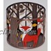 Bath & Body Works Red Fox in Fall Forest 3 Wick Candle Sleeve Holder New 667541872857  401544888384