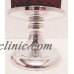 BATH & BODY WORKS HEAVY SILVER PEDESTAL 3 WICK CANDLE HOLDER SLEEVE  NEW! 667546582799  162938424651