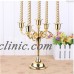 3/5 Arms Metal Crafts Candelabra Alloy Candle Holder Stand Wedding Home Decor A+   201704118231