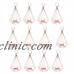 12pcs Copper Crush Geometry Candle Tealight Holder Xmas Wedding Home Decor   323396402332